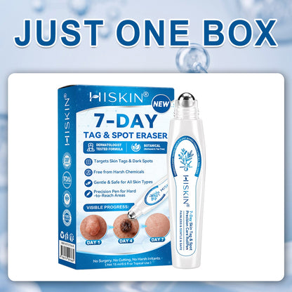 𝗛𝗜𝗦𝗞𝗜𝗡®👩‍⚕️ 𝟕-𝐃𝒂𝘆 𝐒𝗸𝐢𝐧 𝐓𝒂𝗴 & 𝐒𝐩𝙤𝐭 𝐄𝐫𝒂𝐬𝙚𝐫 Painless & Scar-Free Advanced Imperfection Removal Rollerball Pen